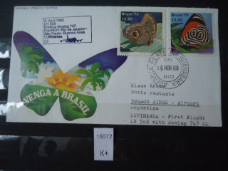 Фото марки Бразилия конверт