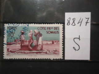 Фото марки Франц. Сомали 1947г