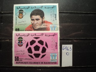 Фото марки Мавритания 1978г надпечатка *