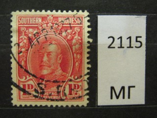 Фото марки Южная Родезия 1931г