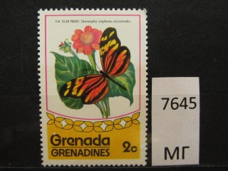 Фото марки Гренада Гренадины 1975г *