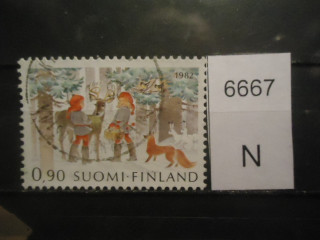 Фото марки Финляндия 1982г
