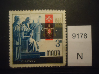 Фото марки Мальта 1966г