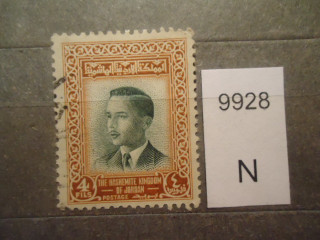 Фото марки Иордания 1959г
