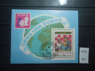 Фото марки Мадагаскар 1984г блок