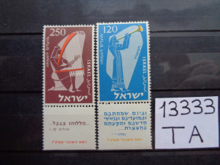 Фото марки Израиль 1955г **
