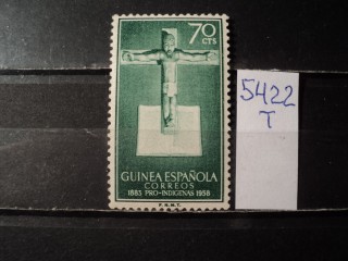 Фото марки Испан. Гвинея 1958г *