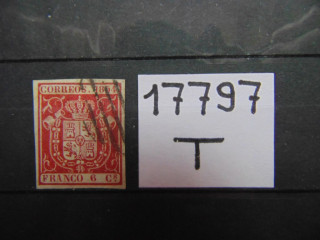Фото марки Испания 1854г