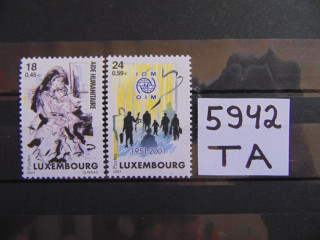 Фото марки Люксембург серия 2001г **