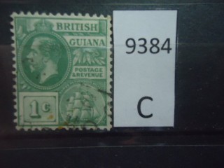 Фото марки Брит. Гвиана 1913-17гг