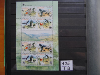 Фото марки Уганда малый лист 2012г **