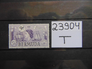 Фото марки Британские Бермуды 1953г *