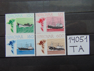 Фото марки Форерские Острова серия 1977г **