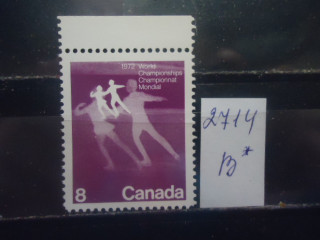Фото марки Канада 1972г **