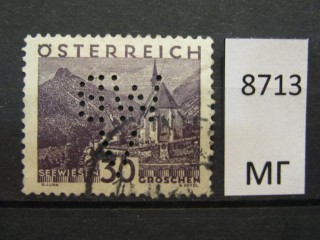 Фото марки Австрия 1929г