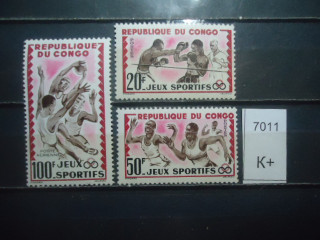 Фото марки Франц. Конго 1962г **