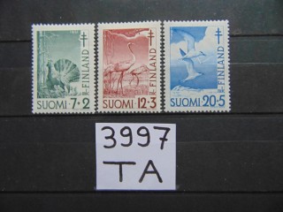 Фото марки Финляндия серия 1951г **