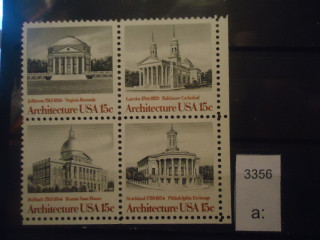 Фото марки США 1979г квартблок **