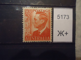Фото марки Австралия 1950г *