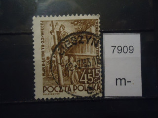 Фото марки Польша 1951г