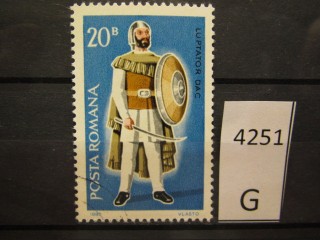 Фото марки Румыния 1980г