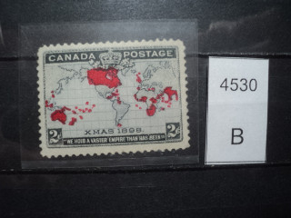 Фото марки Канада 1898г **
