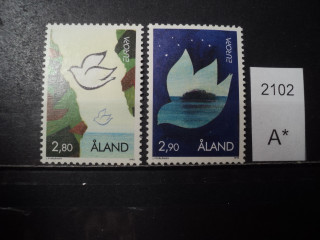Фото марки Аландские острова серия 1995г **