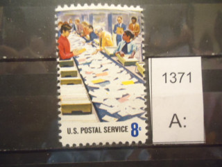Фото марки США 1973г **