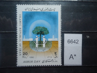 Фото марки Иран 1990г **