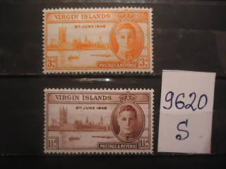 Фото марки Виргинские острова 1946г *