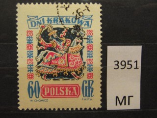 Фото марки Польша 1955г