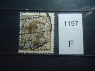 Фото марки Дания 1921г