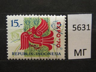 Фото марки Индонезия 1970г