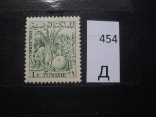 Фото марки Франц. Тунис *