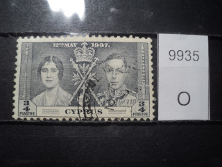 Фото марки Брит. Кипр 1937г