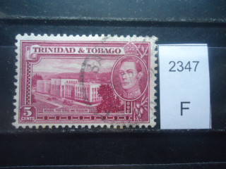Фото марки Брит. Тринидад и Тобаго 1938г