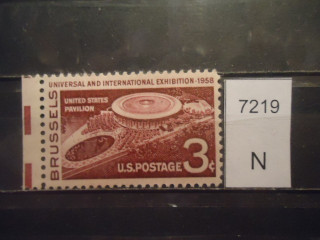 Фото марки США 1958г *