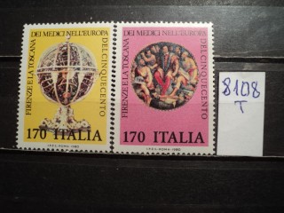 Фото марки Италия серия 1980г **