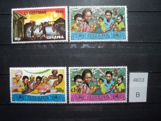 Фото марки Гана серия 1976г **