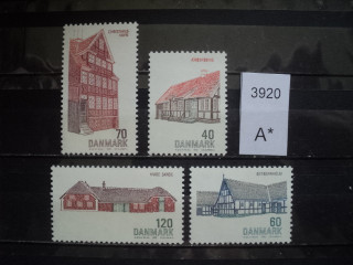 Фото марки Дания серия 1972г **