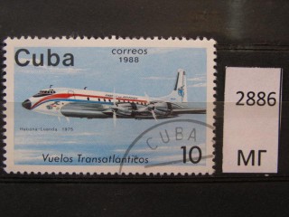 Фото марки Куба 1988г