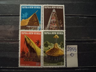 Фото марки Папуа серия 1971г *
