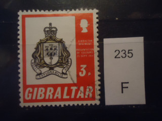 Фото марки Брит. Гибралтар