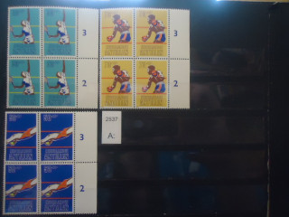 Фото марки Антильские острова серия кв блоков (3) **