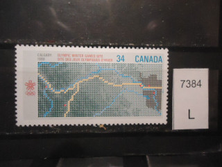 Фото марки Канада 1986г *
