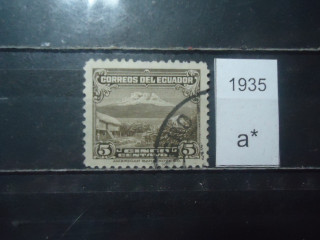 Фото марки Эквадор 1934г