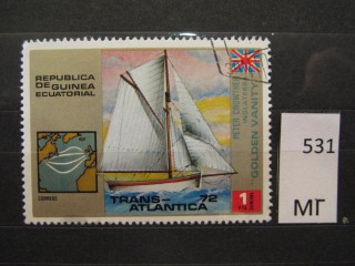 Фото марки Экваториальная Гвинея 1973г