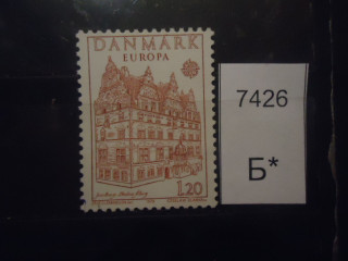 Фото марки Дания 1978г *