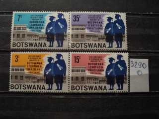 Фото марки Ботсвана серия 1967г **