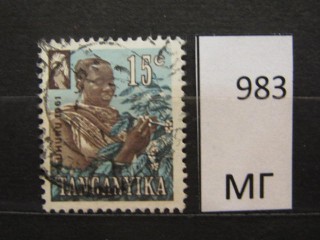 Фото марки Танзания 1961г